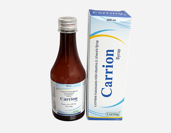 Carrion Iron Folic Acid Supplement Tablets by Carring Pharma India